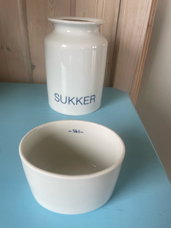 Porcelæn Eva Trio skål / sukker