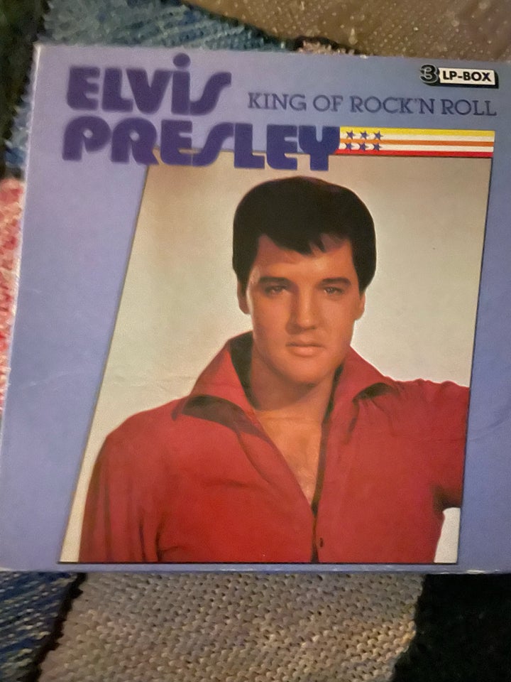 LP, Elvis presley bokse , 200kr stk