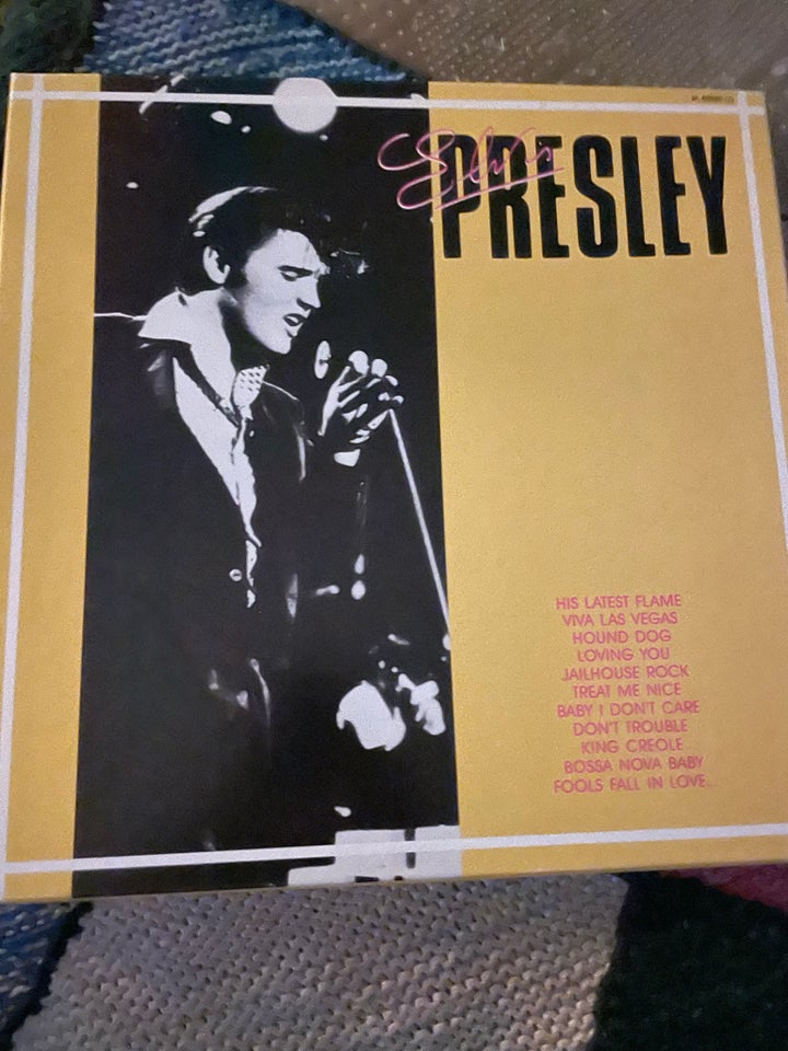 LP, Elvis presley bokse , 200kr stk