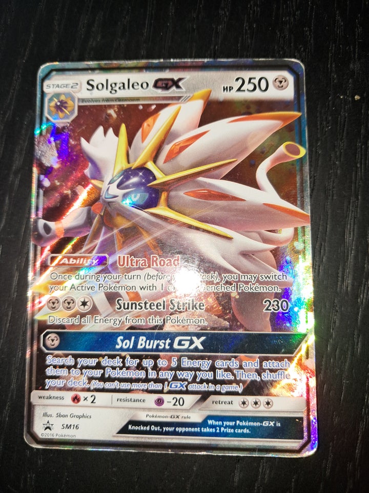 Samlekort, Pokemonkort Solgaleo