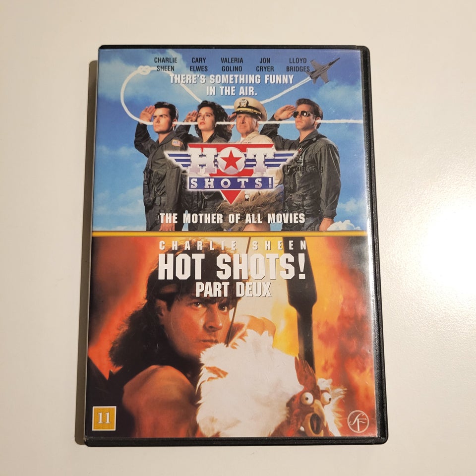 Hot shots 1+2, DVD, komedie