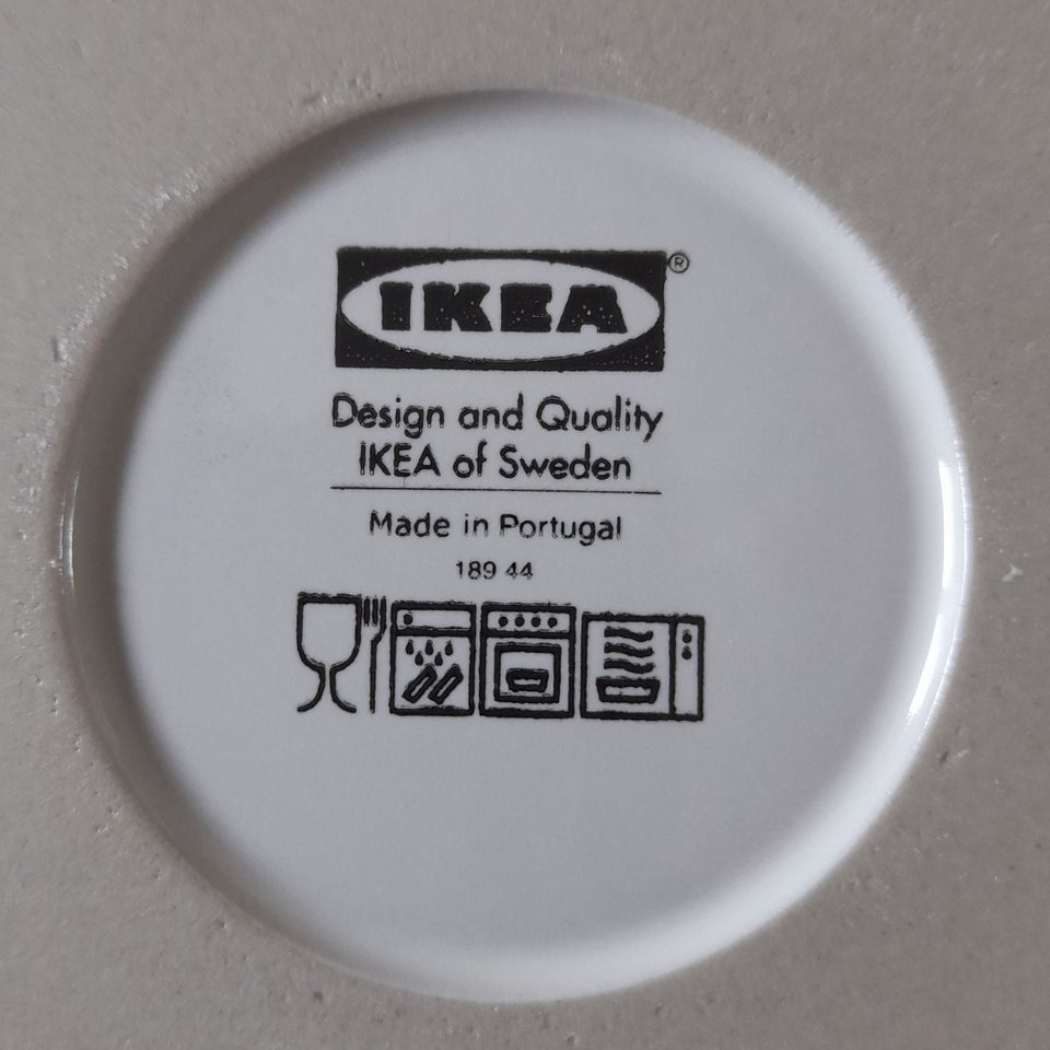 Porcelæn, Tærtefad, Aida og Ikea