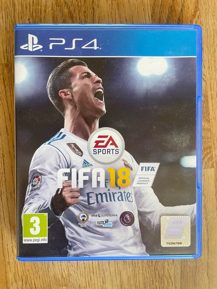 FIFA 18, PS4