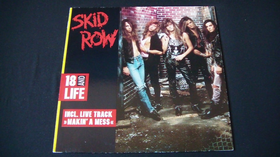 Maxi-single 12", Skid Row, 18 And