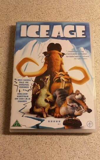 Ice Age, DVD, tegnefilm