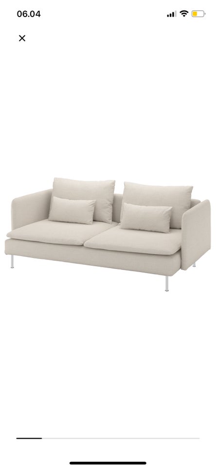 Sofa stof 2 pers