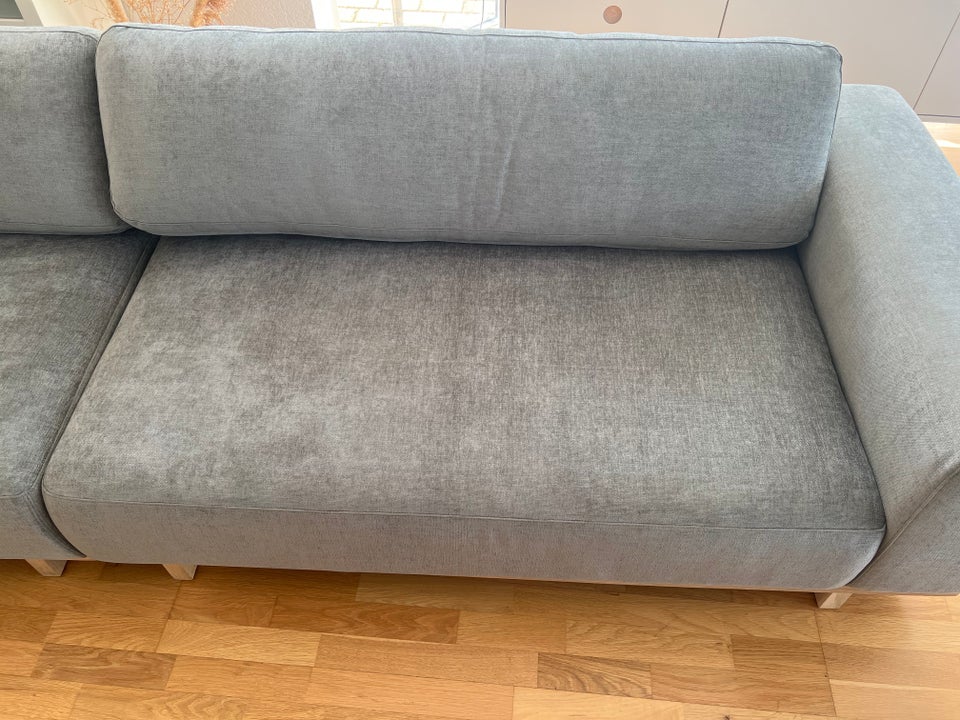 Sofa, fløjl, 4 pers.