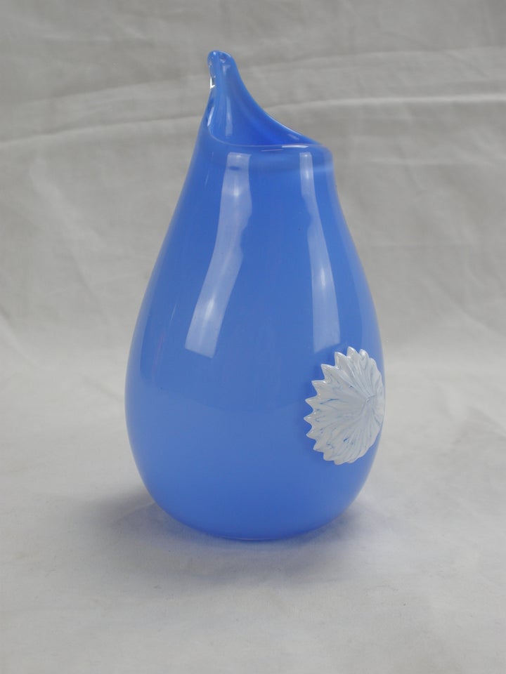 Glas Dansk Kunst Vase 11 cm