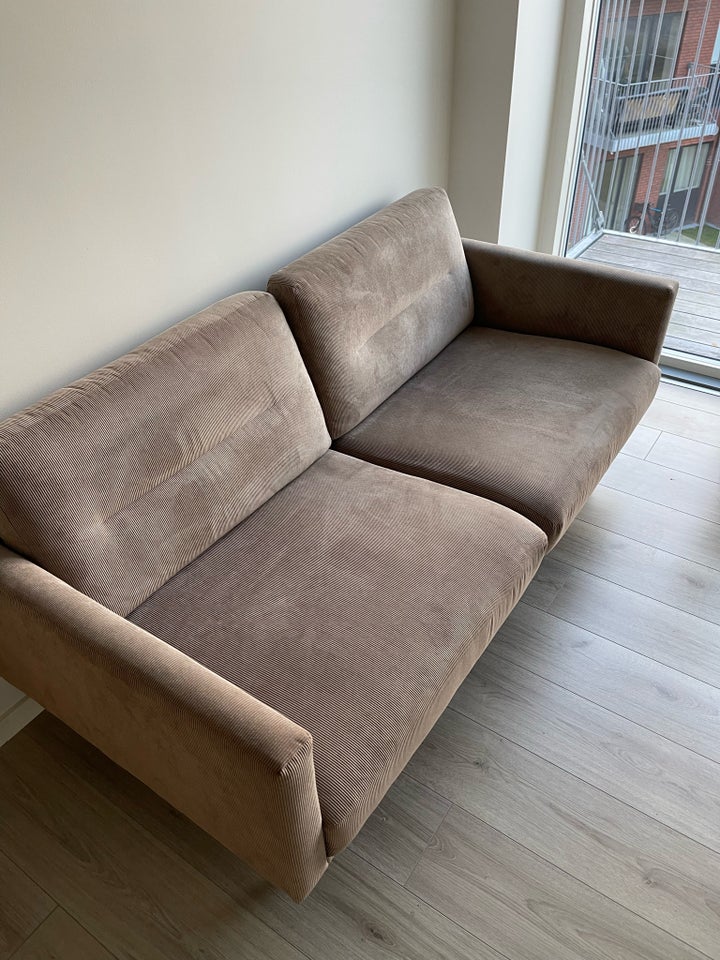 Sofa, fløjl, 2 pers.