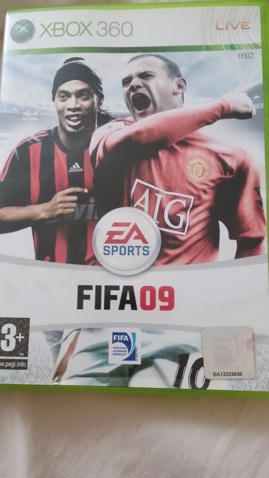 FIFA 09 Xbox 360 sport