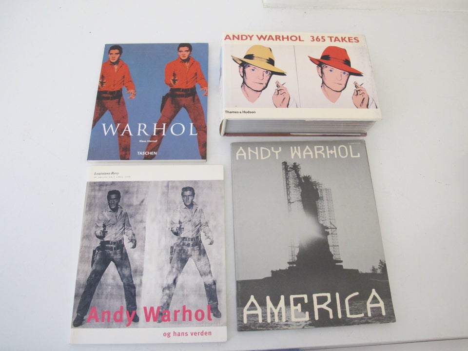 Andy Warhol FRA 40,-/stk, emne: