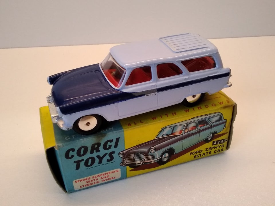 Modelbil, Corgi Toys Ford Zephyr,