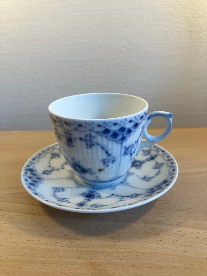 Porcelæn, halvblonde espressokop