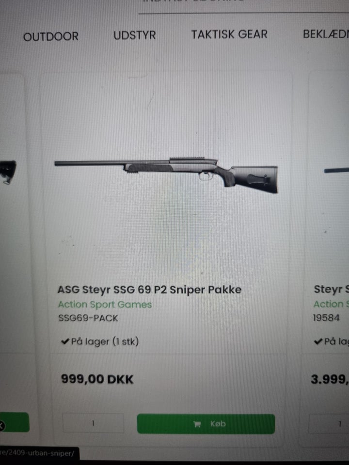 Hardballvåben, Asg steyr ssg 69 p2