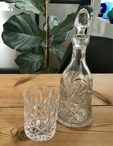 Glas Karaffel med låg