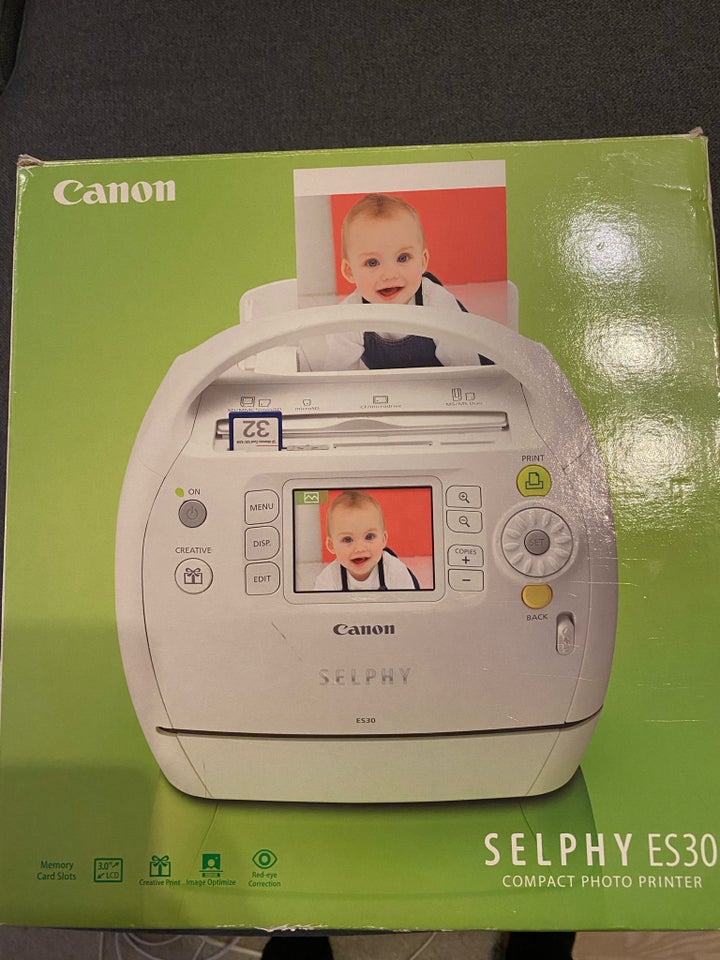 Fotoprinter, m. farve, Canon