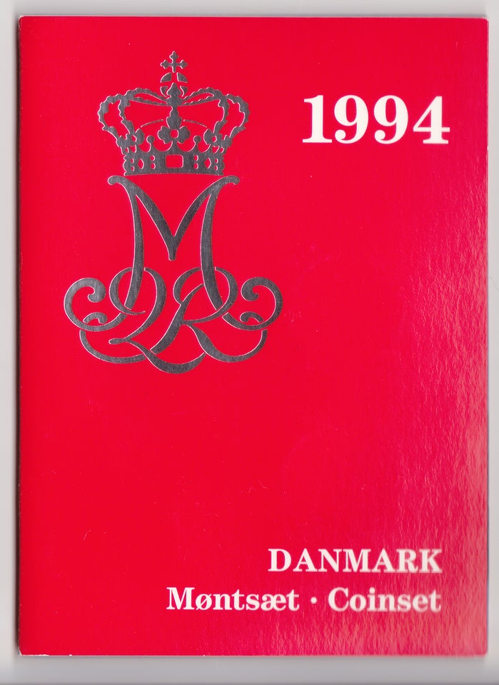 Danmark, mønter, 1994