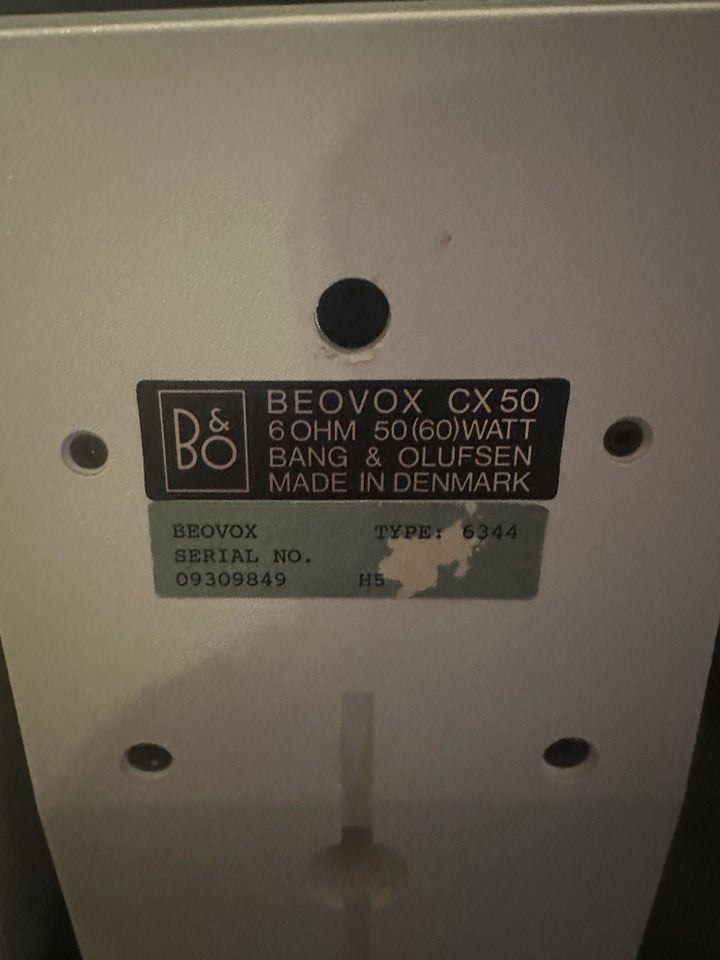 Højttaler, Bang  Olufsen, Beovox