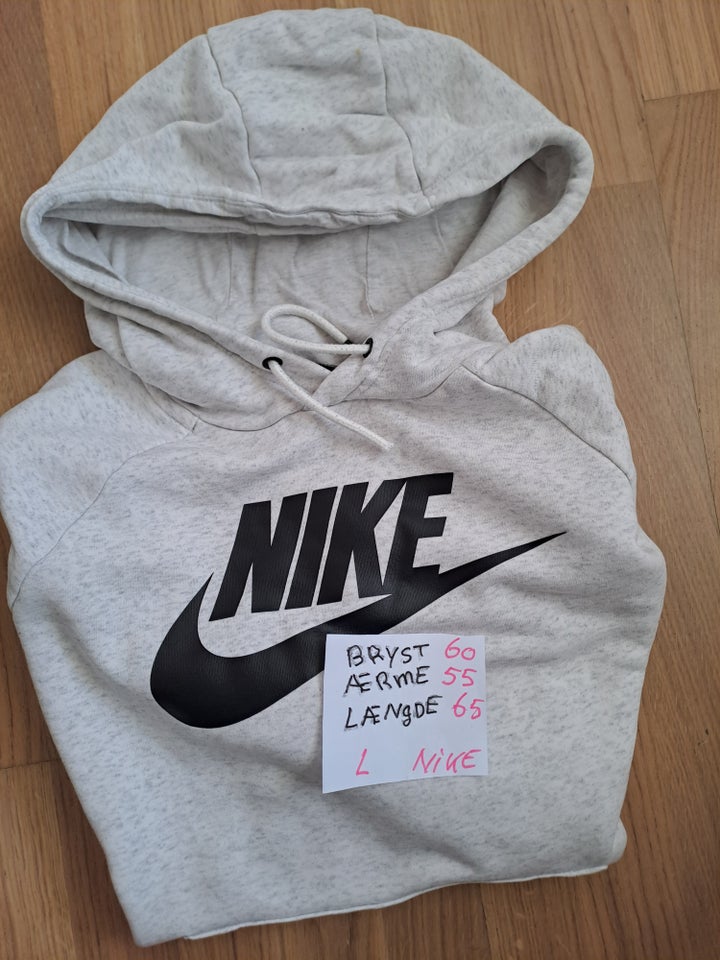 Hættetrøje, nike, str. L