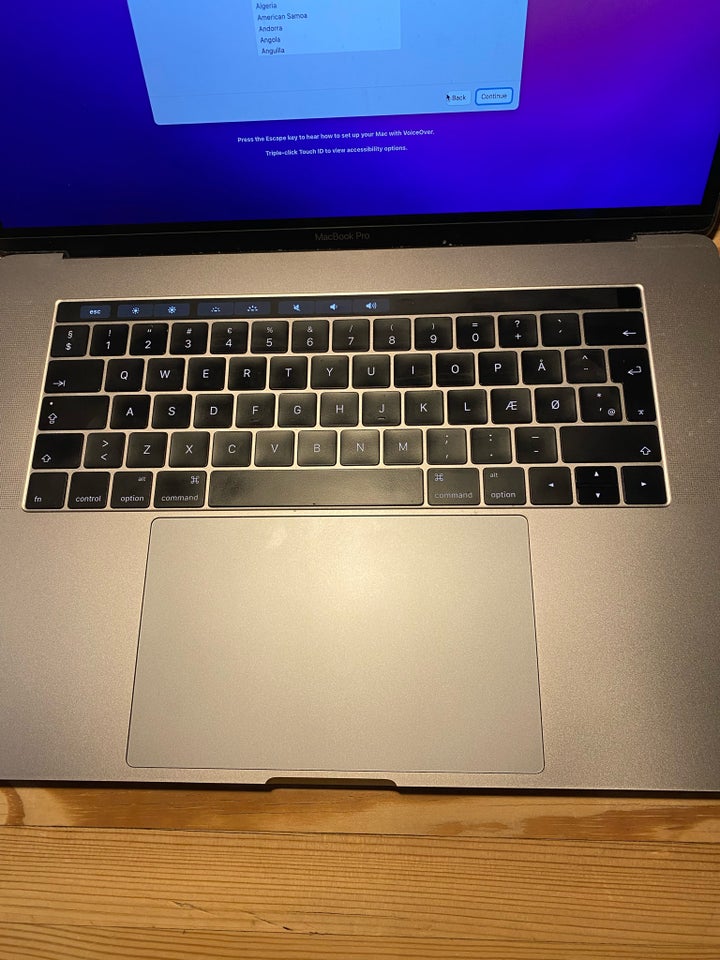 MacBook Pro, Årgang 2016, 16 GB ram