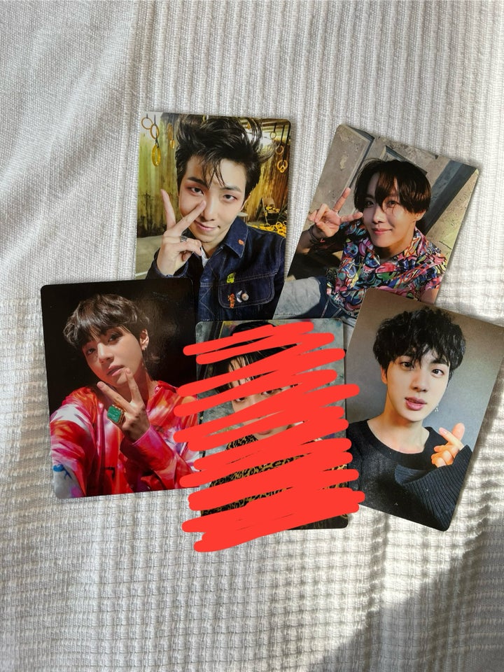 Foto, BTS photocards