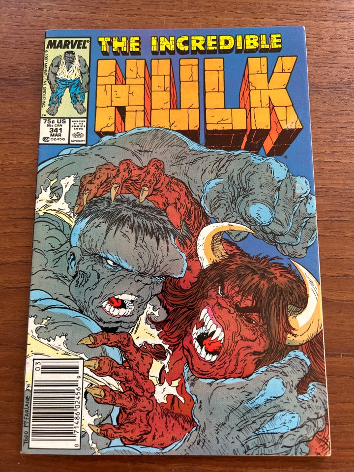 Incredible Hulk 341 1987, Marvel