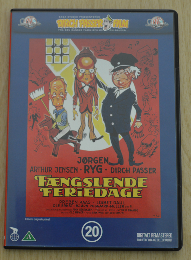 Fængslende feriedage, DVD,