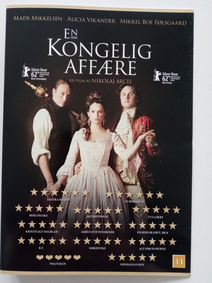 En Kongelig affære., DVD, drama