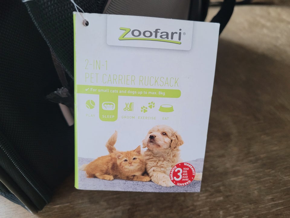 Hundetaske, Zoofari taske og