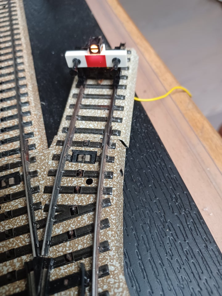 Modeltog Märklin Stopbum med lys