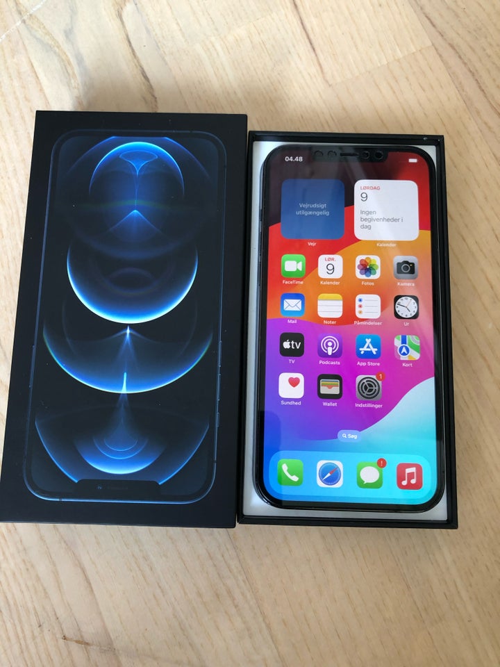 iPhone 12 Pro, 128 GB, sort