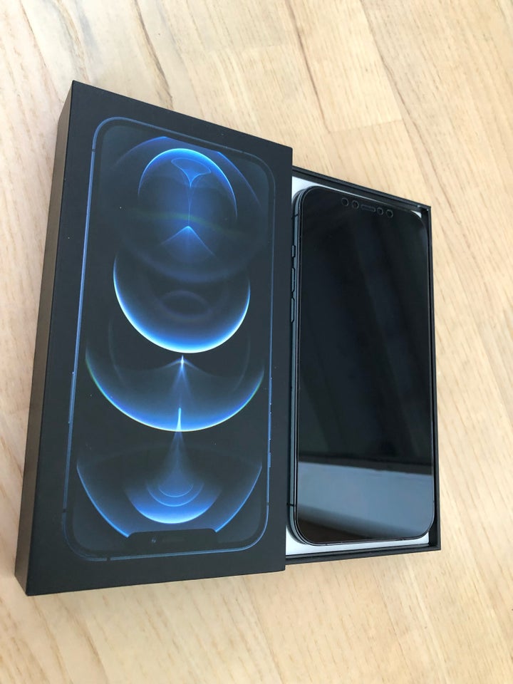 iPhone 12 Pro, 128 GB, sort