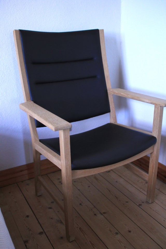 Lænestol, læder, Hans J. Wegner