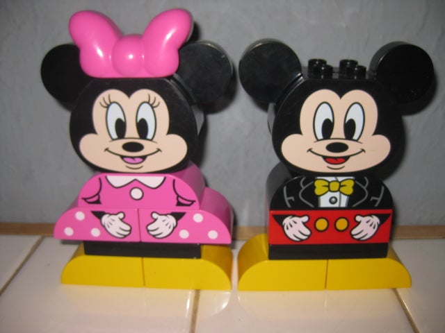 Disney, Mickey Mouse og Minnie,