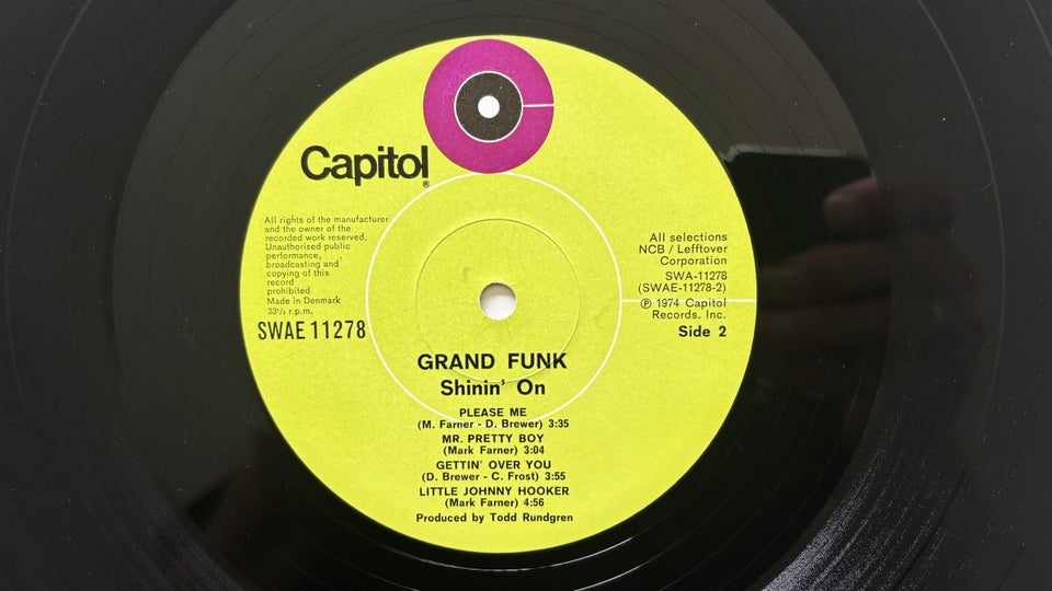 LP, Grand Funk, Shinin' On