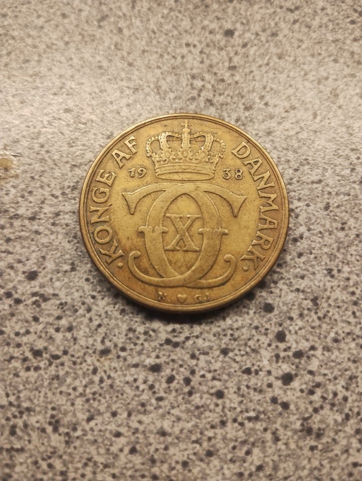 Danmark, mønter, 2 kroner