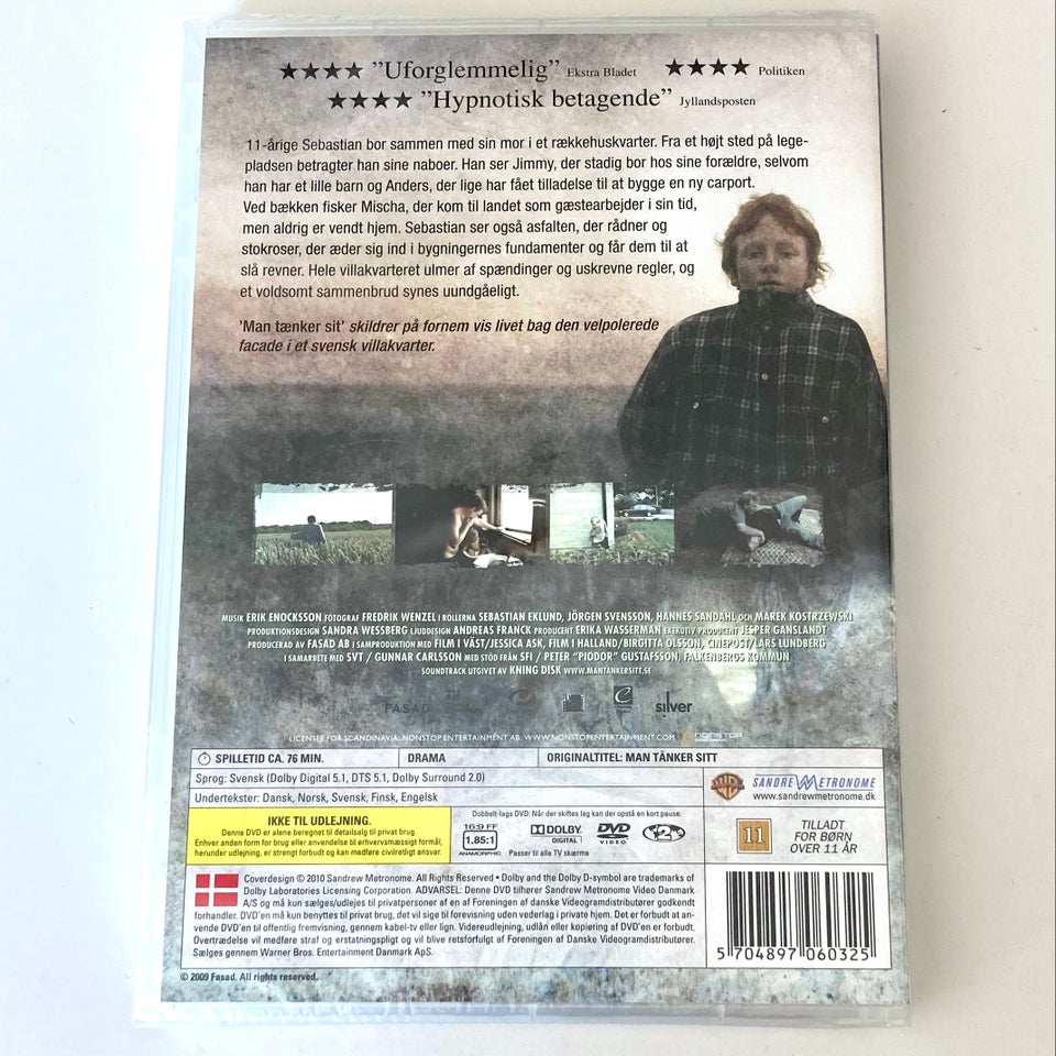 Man Tænker Sit – I UBRUDT FOLIE, DVD,