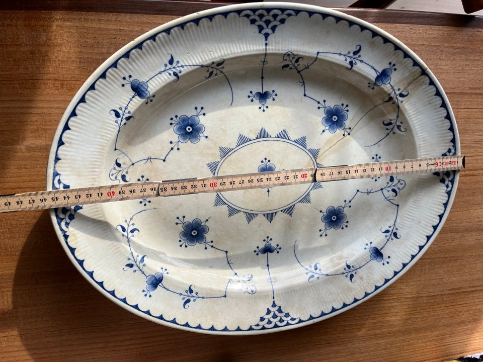 Fajance Porcelæn fad