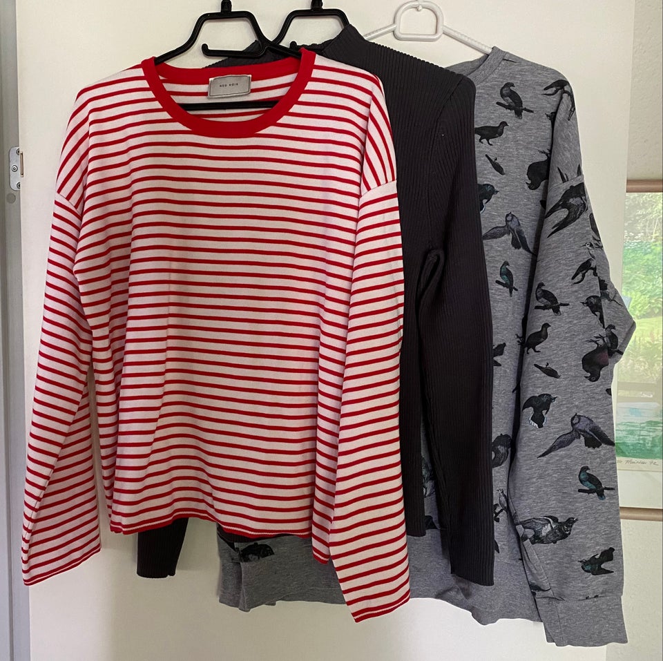 Sweatshirt, 3 stk., str. 44