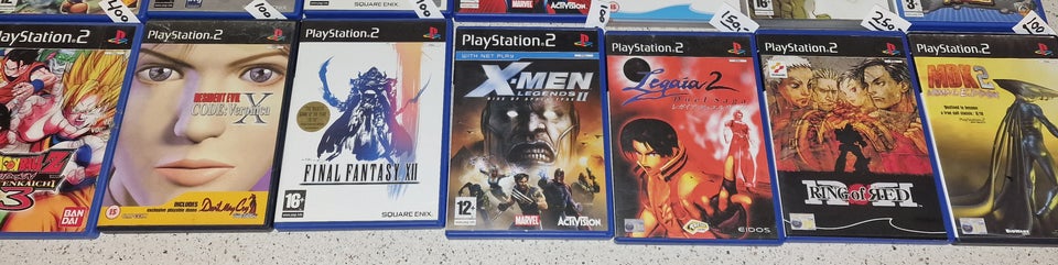 14 Sjældne/Dyre PS2 FEDE titler