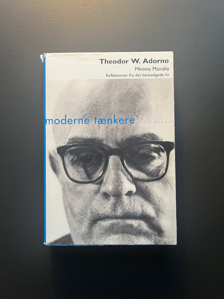 Minima Moralia, Theodor W. Adorno,