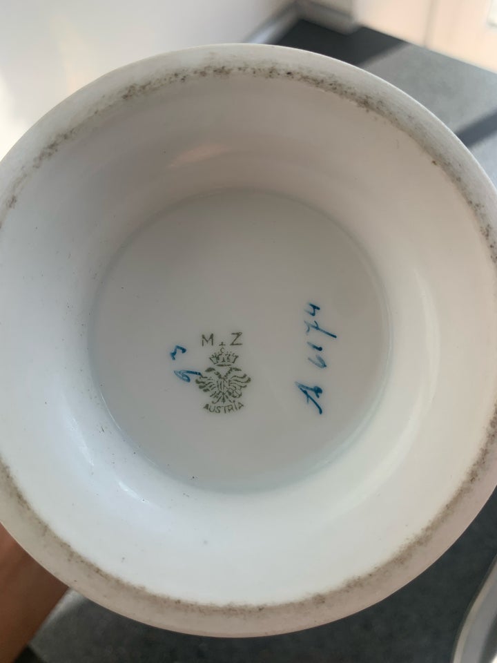 Porcelæn, Kande, sukkerskål