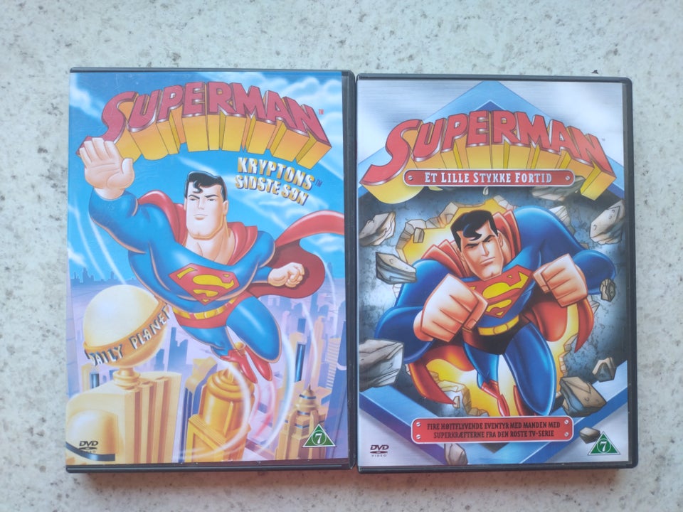 Superman, DVD, tegnefilm