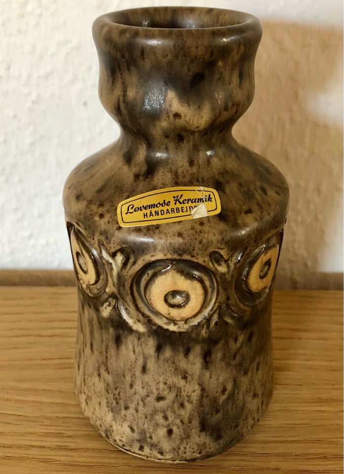 Keramik Vase Løvemose Denmark