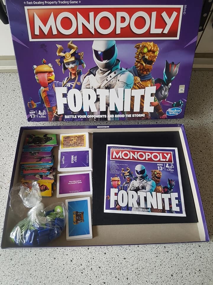 Monopoly fortnite spil  Monopoly