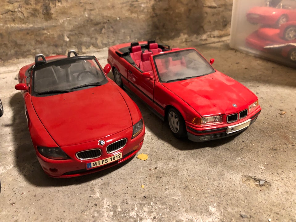 Modelbil, Porsche BMW Mercedes,