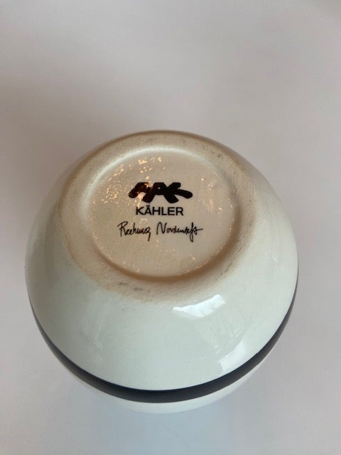 Porcelæn, vase, Kähler