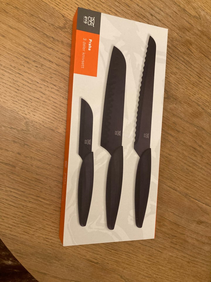 Knivsæt, 3 knive, Øyo