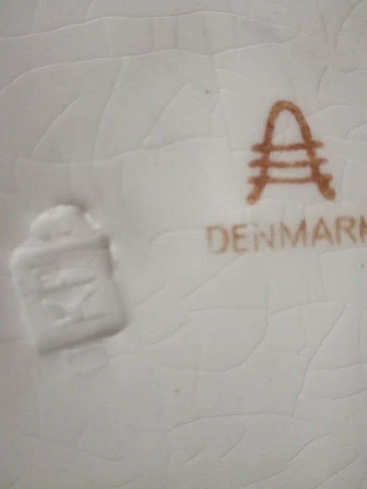 Porcelæn platter Det Danske