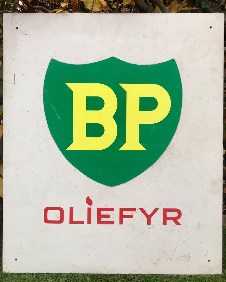 Skilte, BP Oliefyr